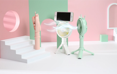 家用小電器小風扇創意產品視頻定格動畫